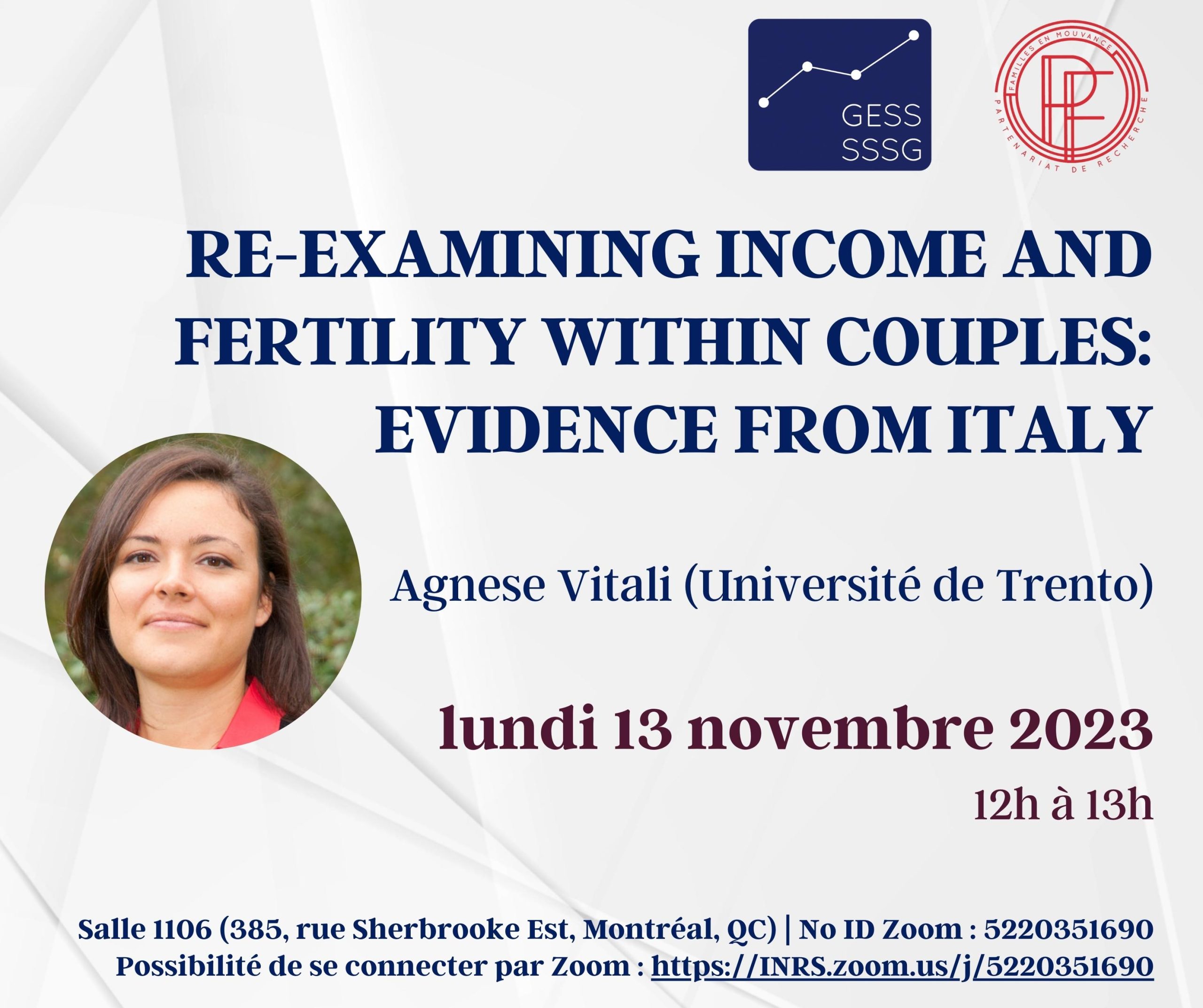 Re-examining income and fertility within couples: evidence from Italy
